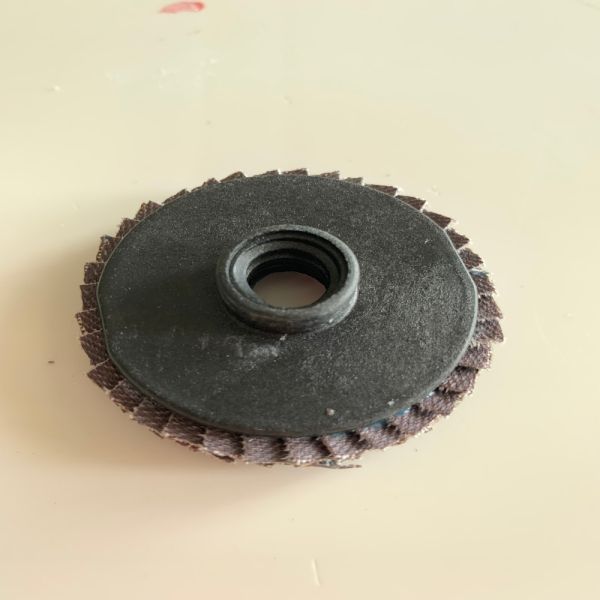 Nylon Plastic Backing Mini Flap Abrasive Sanding Disc 2 50mm For Grinder