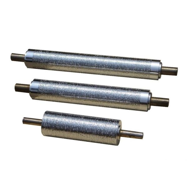 Heating Steel Embossing Rollers / Metal Embossing Roller Mechanical Processing