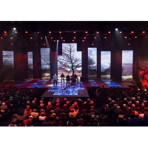 P3 Indoor HD Full Color 576mm x 576mm Cabinet Die-casting Aluminum LED Display