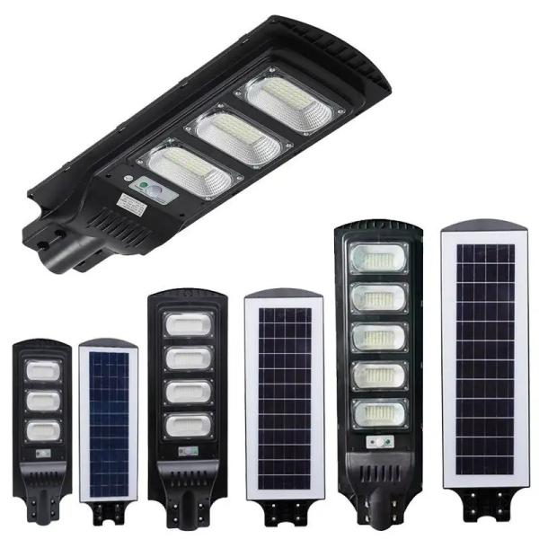 120W LED Solar Street Light Waterproof IP67 Outdoor Solar Panel Road Light