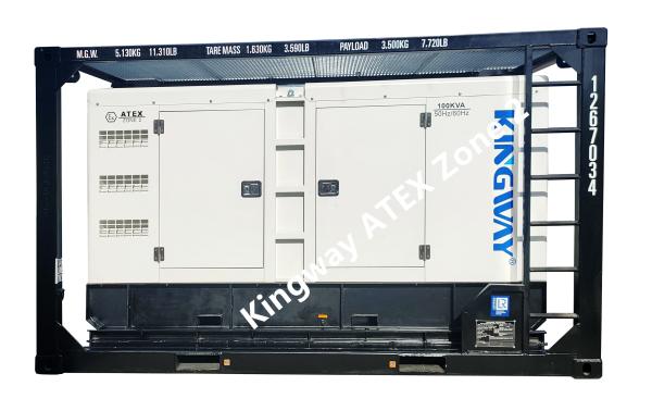 300KVA Kingway ATEX Certified Zone 2 Cummins  Explosion Proof Silent Diesel Generator Set