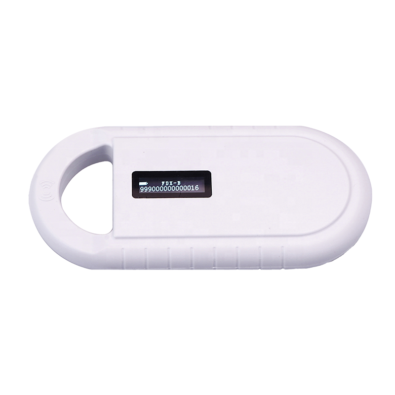 Handheld Plastic Animal Microchip RFID Card Reader PT160 134.2kHz OLED Screen USB Lithium Battery CE Certified ISO 11784/11785