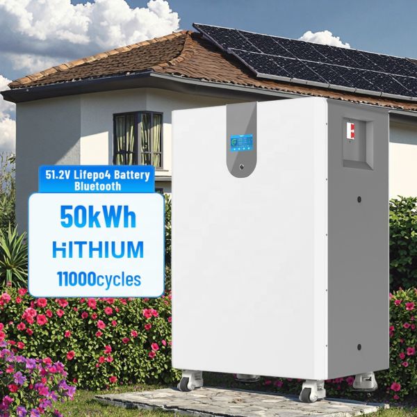 EXLIPORC Split Type Hybrid Grid Low Voltage 48V/51.2V LiFePO4 Lithium Battery Solar Home Appliances Energy Storage System High