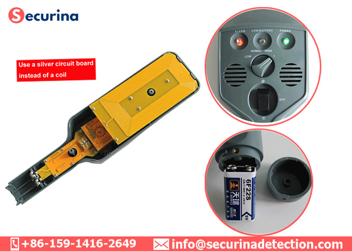 Черный 9V портативный Handheld блок развертки, ручной блок развертки тела