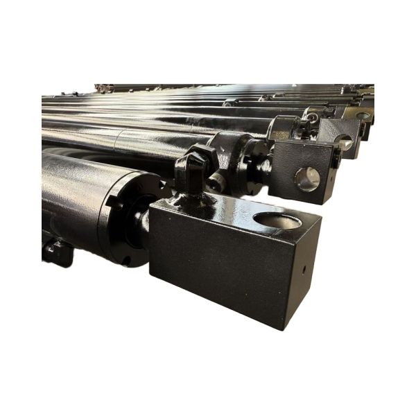 Telescopic Long Stroke Double Acting Hydraulic Cylinder With Hard Chrome Plated Steel