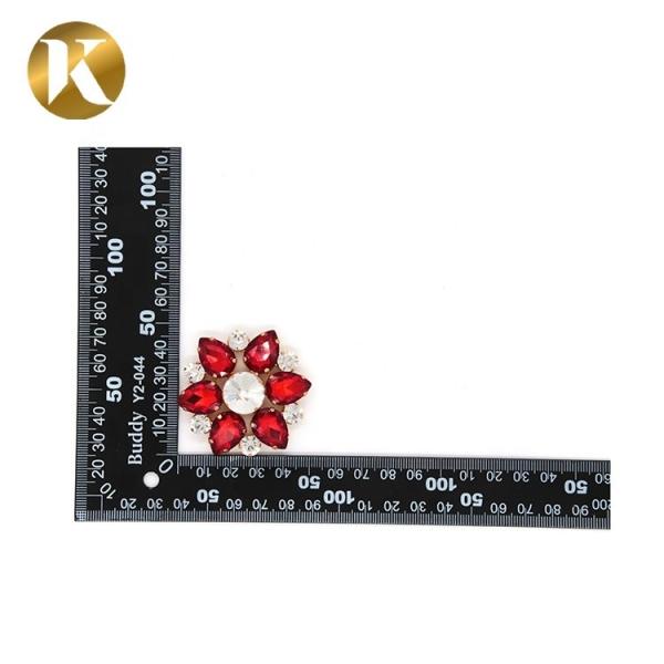 Sun Flower Shape Decorative Shoe Clips 50*50mm Fashion Style For Ladies