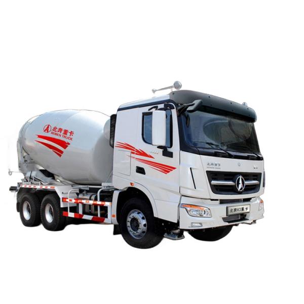 Diesel Fuel Type BEIBEN Mixing Truck 6×4 380HP With High Safety