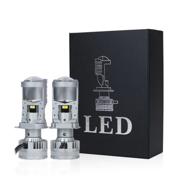 H4 Projector LED Headlight 150W 15000LM Dual Beam Plug and Play IP68