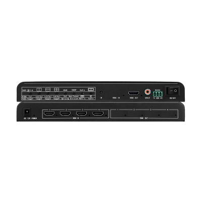 3840x2160@60Hz 4k HDMI Multi Viewer Switcher With Clock Video Screen Splitter