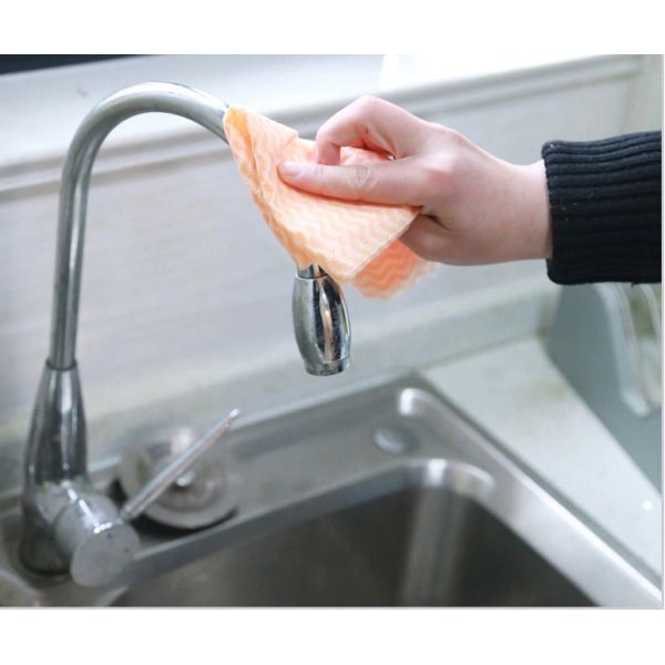 Disposable Spunlace Nonwoven Wipes Cleaning Wipes With Different Color