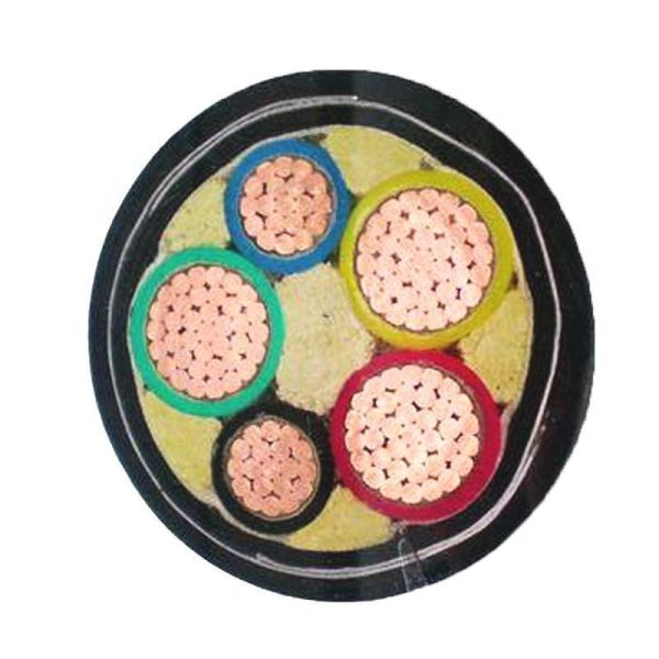 Cable blindado de media tensión 6KV 60A Cable de alimentación a prueba de explosiones Cubierta de PVC