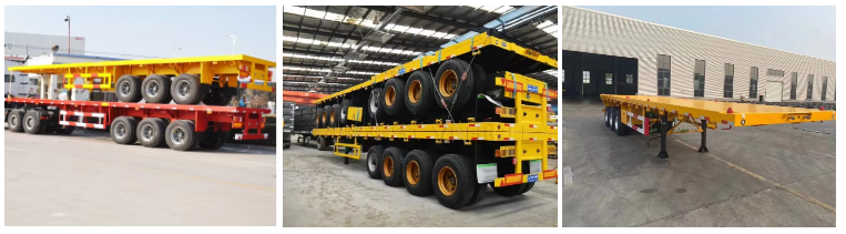 High Quality 40-100 Tons Fence Drop Side Board Trailer 3/4 Axle Cargo Sidewall Fence Semi Trailer Lowbed Semi Trailer for Sale