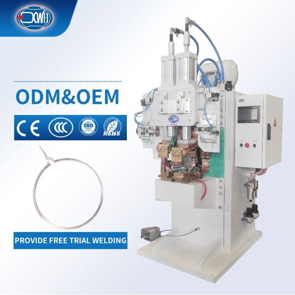 Automatic Resistance Projection Welding Machine for Steel Drum Lever Lock Ring