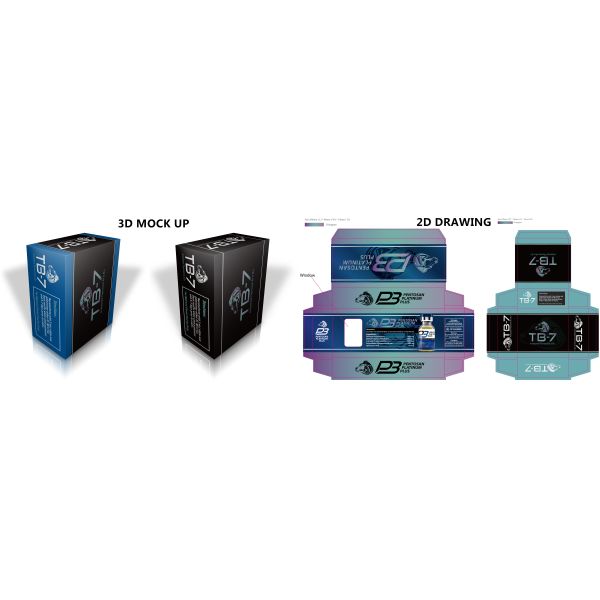 коробка бутылки 10мл 375г подгонянная бумагой для пакета духов