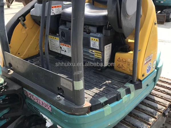 Excavateur hydraulique d'occasion Kubota25 de haute qualité/mini-excavateur d'occasion Kubota25 d'origine japonaise prix bon marché