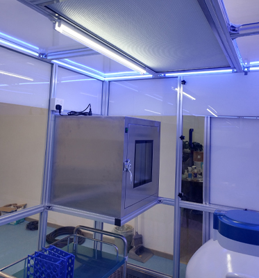 Подгоняйте ковчег пропуска нержавеющей стали коробки пропуска 304 чистой комнаты огромный для пищевой промышленности