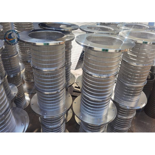 Слот 20 Нержавеющая сталь 304 Фильтрующая сетка Клиновая проволочная сетка Задний элемент промывки