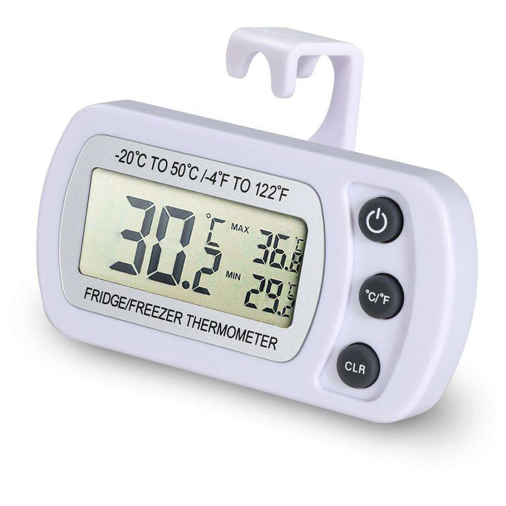DTH-94 LCD Display -20℃～50℃ Digital Wall Refrigerator Thermometer Hygrometer Temperature Humidity MeterFor Fridge Freezer Cold Chain Transportation