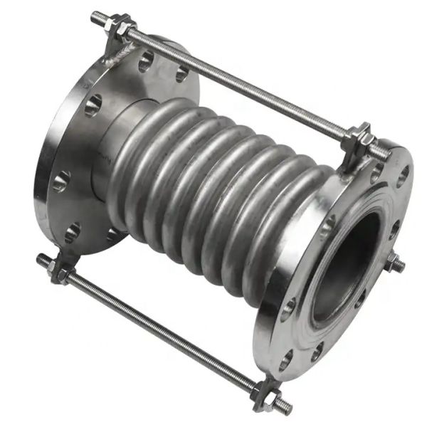 Стеклянная нержавеющая сталь 304 316 316L трубная установка Металлический гофрированный компенсатор