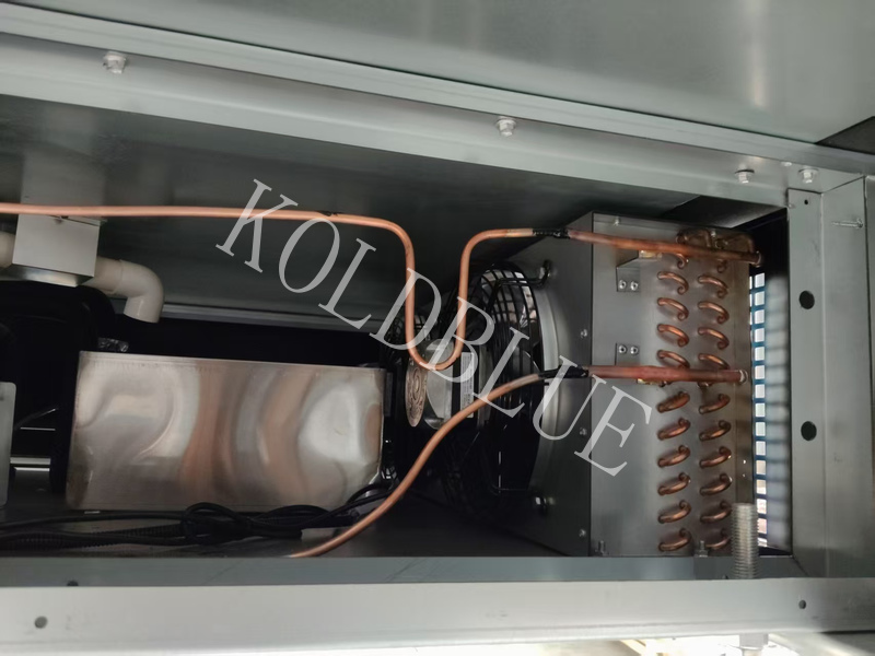 1935mm Deli Refrigerated Display Case Straight Glass Cold Plate Chiller SUS304 PHEA187RDPS