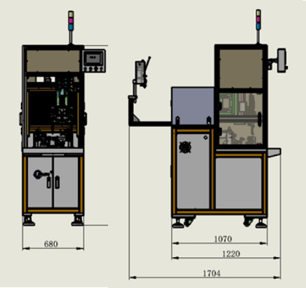 Dual Stations BLDC Fan Winding Machine 380v 800rpm-1200rpm With Needle Winding Method