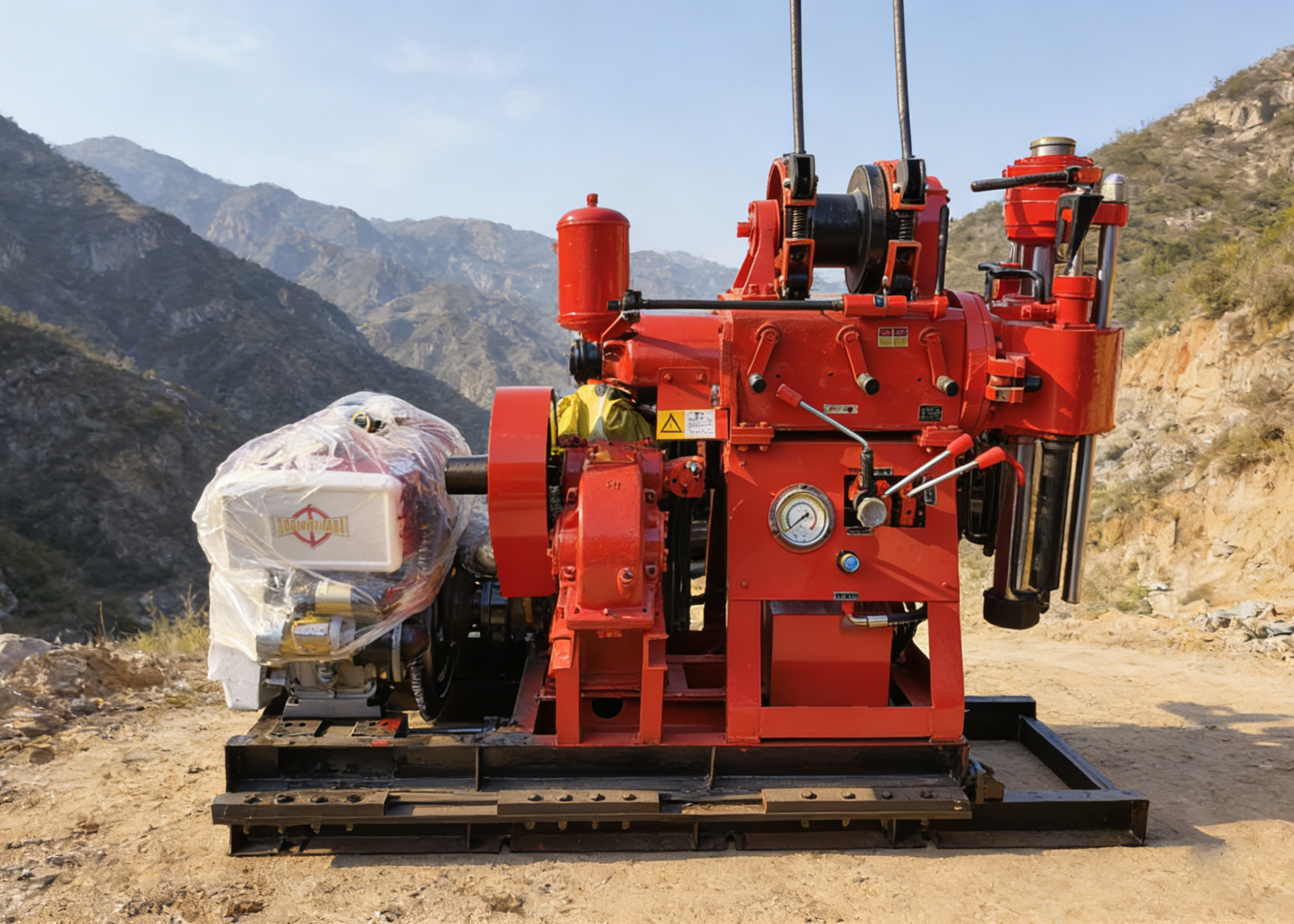 Multifunctional XY-1 Hard Rock Geological Drilling Rig 100m Underground Coring