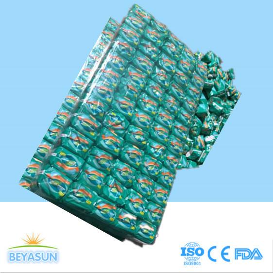 Guardanapo sanitários das senhoras Hypoallergenic femininos orgânicas 100 almofadas sanitárias do algodão