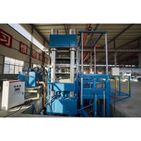 1 Rubber Solid Tire Hydraulic Vulcanizing Press Making Machine with High Pressure Plate