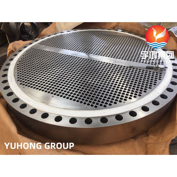 ASME SA182 Forged Tube Sheet for Shell and Tube Heat Exchanger with Fixed and Floating Tube Sheets Customized to Design