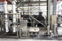 Ligne de système d'extraction de l'acier inoxydable CBD avec le système à couche descendante de distillation de vaporisateur d'evaporateur rotatif