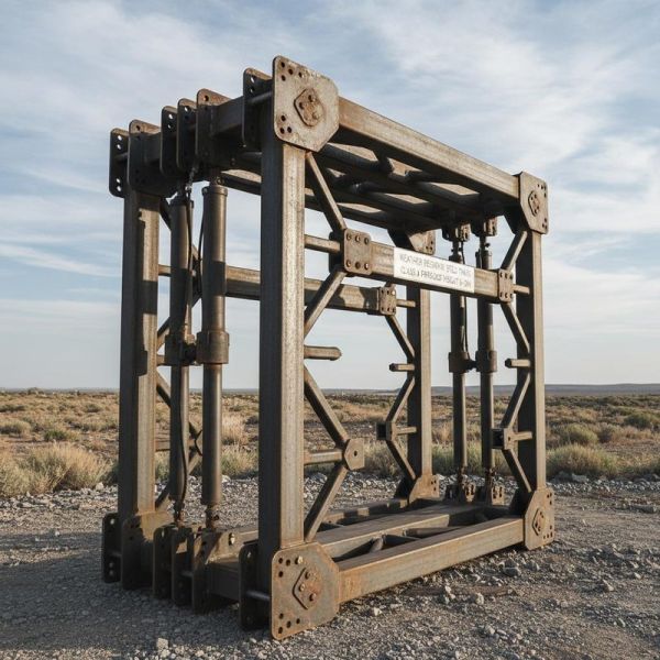 Weather Resistant Steel Structure Truss with Class A Fireproof Rating and Customizable Height 6-50m