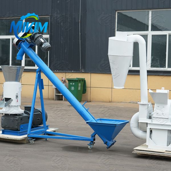 Straw fuel pellet production line