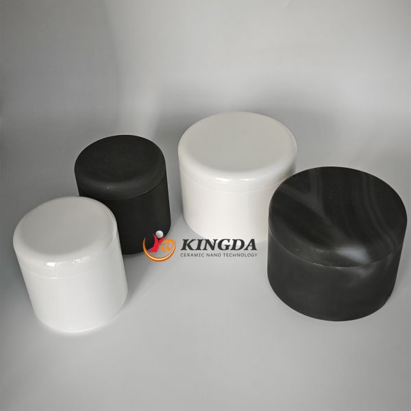 циркониевая керамическая шаровая мельница банка для ретчевой шаровой мельницы: 100 мл циркониевого оксидного шлифовального набора