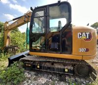 CAT307E Excavateurs CAT utilisés 0,33 m3 Seau hauteur 7240 mm