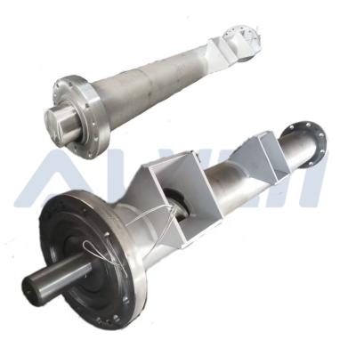 Bimetallic Screw Barrel Ra0.4 for Plastic Extrusion HRC55-62 Hardness
