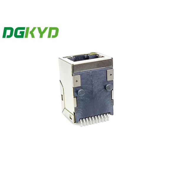 Соединитель Pcb Rj45 Джек локальных сетей DGKYD911B031AB2A7S057 с СИД