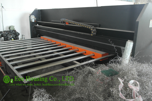 Flush Stainless Steel Doors And Frames With Glass Lites, Custom designed Fire Break Door