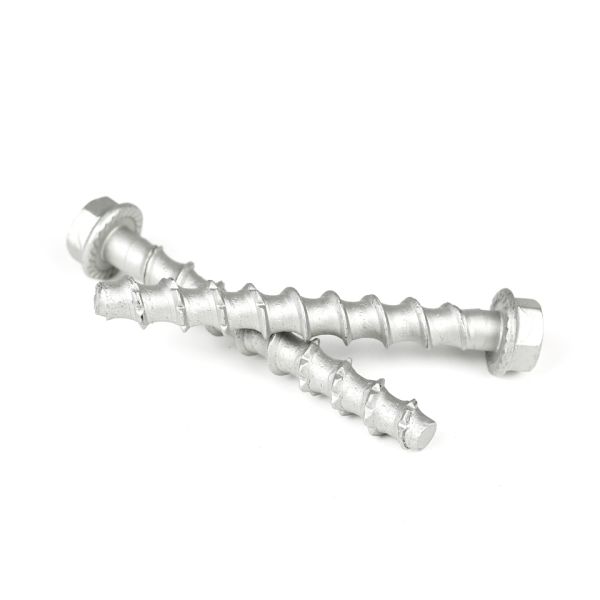 Carefully Crafted M8x75mm Flange Hexagon Head Concrete Screws Stainless Steel 410