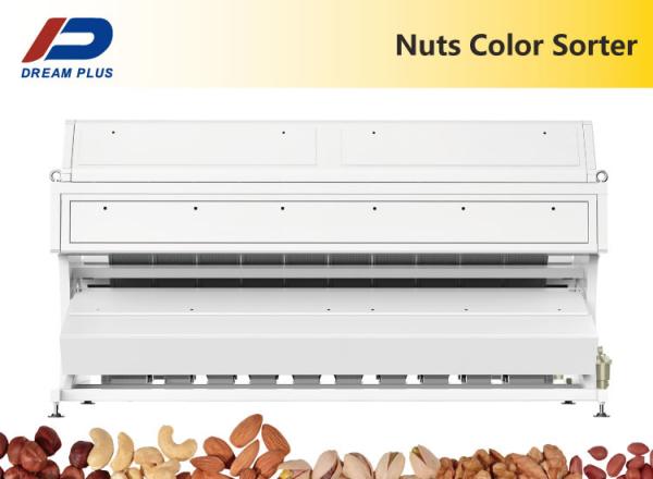 Electronic Large Nuts Color Sorter Equipment AC220V 50Hz Increased Throughput