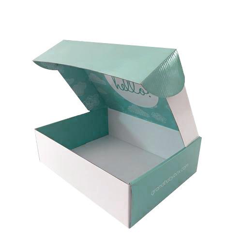 Boîtes d'emballage imprimées personnalisées Cadeau cosmétique Pliable Boîtes en papier pour l'expédition