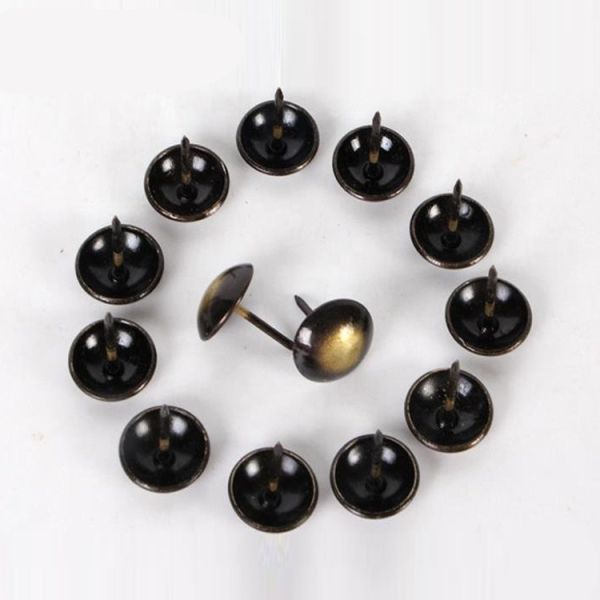 11mm Eyecat Style Antique Decorative Upholstery Nails Iron / Copper Material