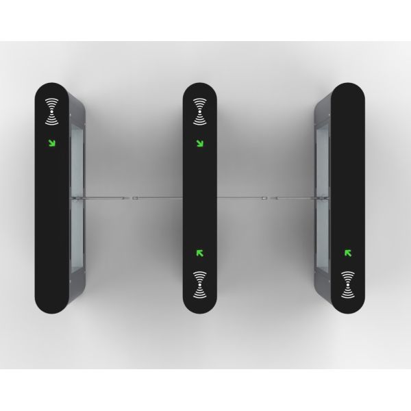 Card Reader Office Building Gate Security , High Speed Gate 600-900mm Width