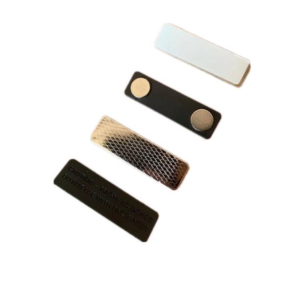 Industrial Magnet Block with Super Strong 3M Adhesive The Perfect Nameplate Solution