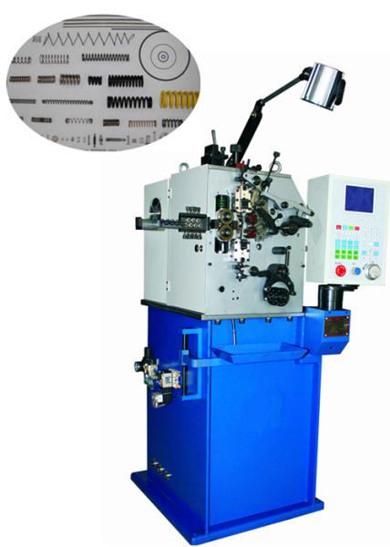 High Speed Belleville Cnc Wire Bending Machine Two Axis Control For Battery Springs