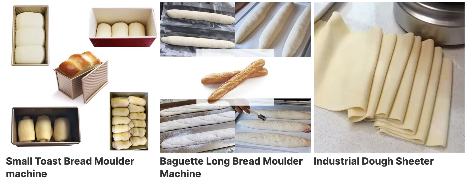 Automático 380V de acero inoxidable industrial de pan francés de la baguette moldeador