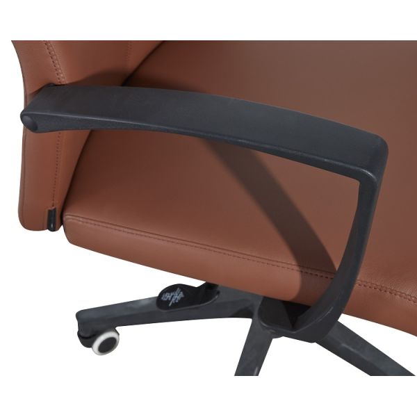 cuir en cuir exécutif ergonomique d'unité centrale de la chaise BIFMA de bureau de 2.5mm