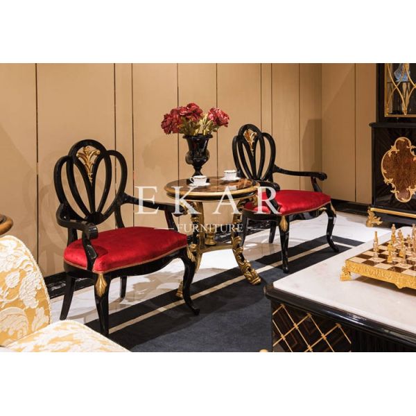 Home Furniture Lobby Lounge Lightweight Wood Types Classic Italian Furniture Chairs&Reclin