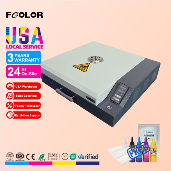 Best Discount Fcolor Imprimante Dtf A3 Xp600 2024 Dtf Heat Transfer Printer A3 With A3 DTF Drying Oven