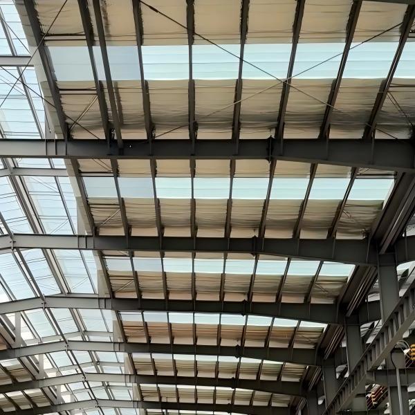 Farmhouse Overpass Bridge Mall Gym Home Office Factory Direct Sale Practical Wide Span Steel Structure Buildings Workshop
