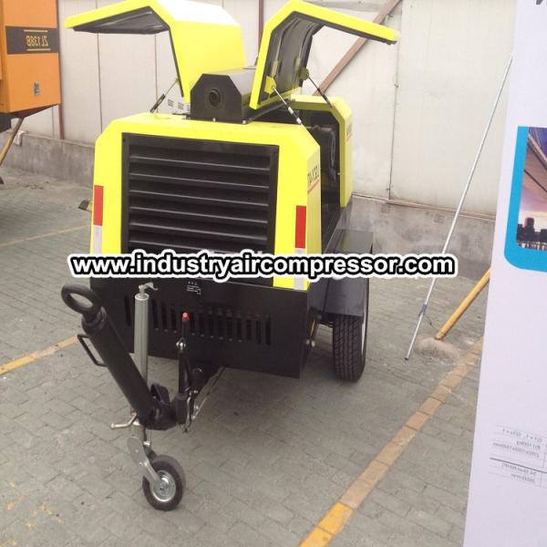 Economical miniature portable screw air compressor For building construction LGCY-4/7